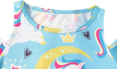 WonderBabe Girls Dresses Clothes Kids Short Sleeve Cold Shoulder School Twirly Skater Dress Summer Casual Mermaid Sundress in Kuwait