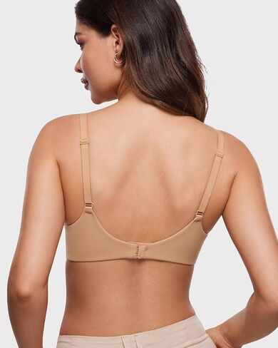 Women's Push Up Bra Tshirt Demi Supportive Bras Underwire Plunge Padded Comfortable Inbarely Plus Collection in Saudi Arabia