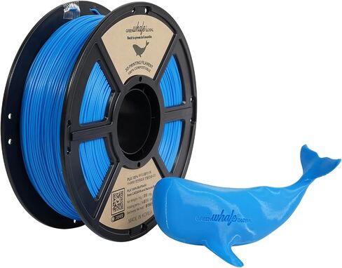 100% Biodegradable PLA+ Filament 1.75mm, 3D Printer Filament PLA Plus, Dimensional Accuracy +/- 0.02mm, 1KG Spool (2.2 LBS) 3D Printing Filament for 3D Printers(Blue) in Saudi Arabia
