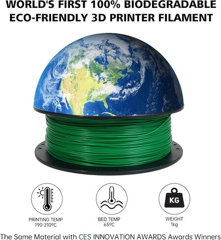100% Biodegradable PLA+ Filament 1.75mm, 3D Printer Filament PLA Plus, Dimensional Accuracy +/- 0.02mm, 1KG Spool (2.2 LBS) 3D Printing Filament for 3D Printers(Blue) in Saudi Arabia