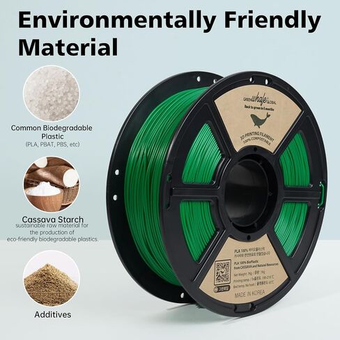 100% Biodegradable PLA+ Filament 1.75mm, 3D Printer Filament PLA Plus, Dimensional Accuracy +/- 0.02mm, 1KG Spool (2.2 LBS) 3D Printing Filament for 3D Printers(Blue) in Saudi Arabia