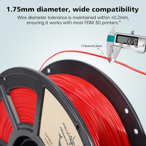100% PLA+ خيوط 1.75 مم، خيوط طابعة ثلاثية الأبعاد PLA Plus، دقة الأبعاد +/- 0.02 مم، بكرة 1 كجم (2.2 رطل) خيوط طباعة ثلاثية الأبعاد للطابعات ثلاثية الأبعاد (أزرق) in Saudi Arabia