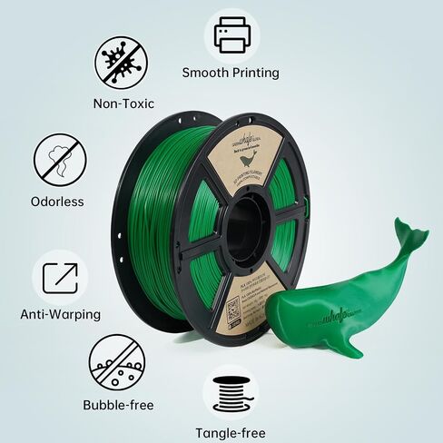 100% PLA+ خيوط 1.75 مم، خيوط طابعة ثلاثية الأبعاد PLA Plus، دقة الأبعاد +/- 0.02 مم، بكرة 1 كجم (2.2 رطل) خيوط طباعة ثلاثية الأبعاد للطابعات ثلاثية الأبعاد (أزرق) in Saudi Arabia