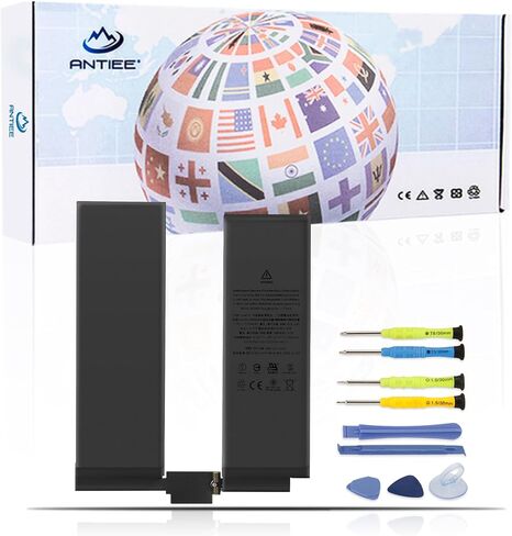 بديل بطارية الكمبيوتر اللوحي ANTIEE New A2369 لجهاز iPad Pro 11 بوصة 2021، 2022 الجيل الرابع لجهاز iPad Pro 11 الجيل الثالث 2021 سلسلة A2377 A2301 A2460 A2459 3.78V 7680mAh 29.02Wh in Saudi Arabia