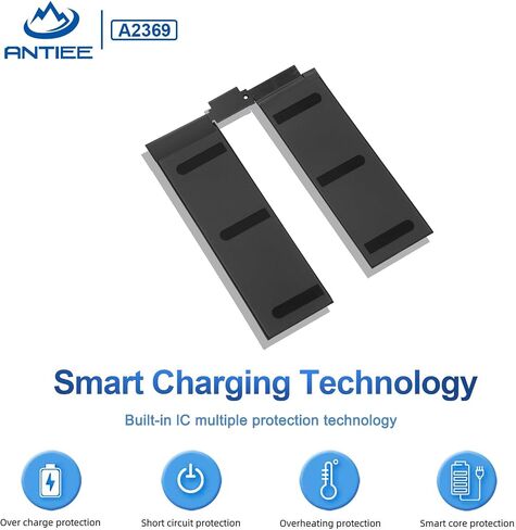 بديل بطارية الكمبيوتر اللوحي ANTIEE New A2369 لجهاز iPad Pro 11 بوصة 2021، 2022 الجيل الرابع لجهاز iPad Pro 11 الجيل الثالث 2021 سلسلة A2377 A2301 A2460 A2459 3.78V 7680mAh 29.02Wh in Saudi Arabia