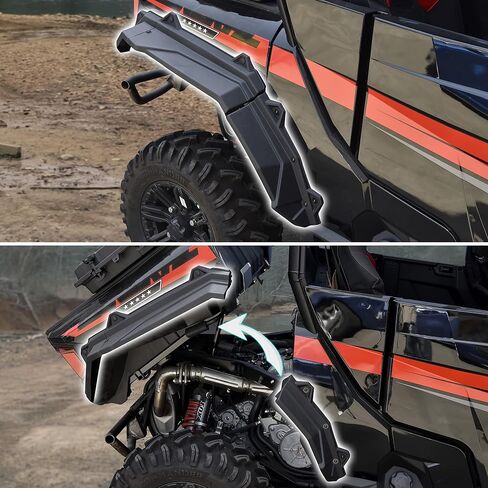 SAUTVS XL Fender Flares for Polaris General 1000/4 1000 2016-2024, Heavy Duty Front and Rear Mud Flaps Mud Guards Fender Flares for Polaris General 1000/4 1000 16-24 Accessories, Replace #2884220 in Saudi Arabia