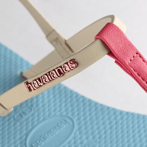 Havaianas Women You Rio Flip Flops's T-Strap Sandals - Blue Water, 8 in Saudi Arabia