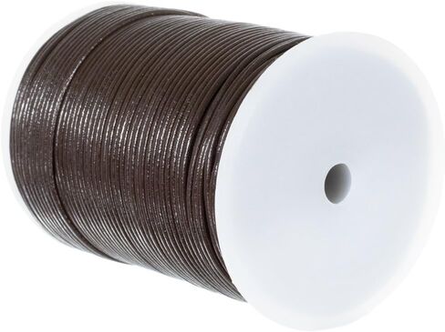 Craft County 2mm Round Leather Cord – 5, 10, 25 or 50 Yards or 328 Feet (Turquoise, 5 Yards) in Saudi Arabia