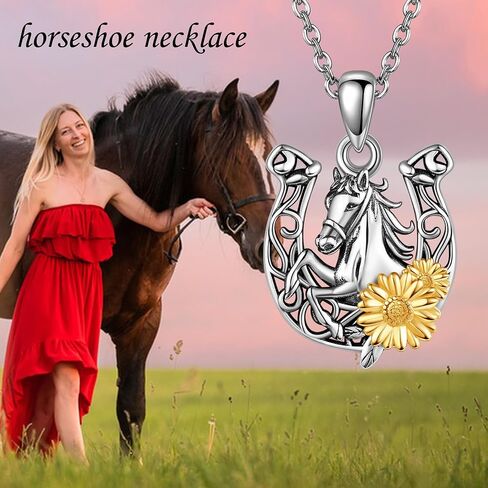 Star of David/Celtic Cross/Matching Couples/Music Note/Horseshoe Pendant Necklace S925 Sterling Silver Jewelry Gifts for Women Girls in Saudi Arabia