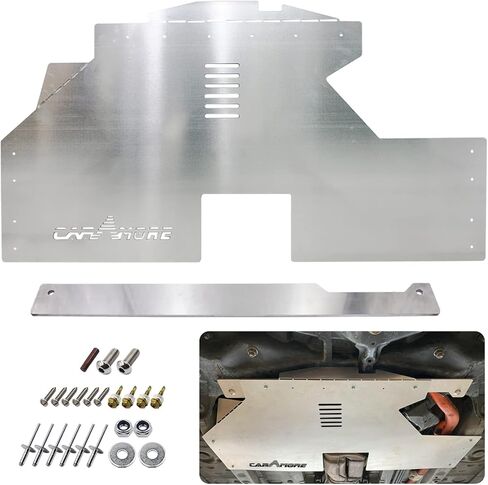 Catalytic Converter Protection Shield Aluminum For 2012-2019 Toy-ota Prius C in Saudi Arabia