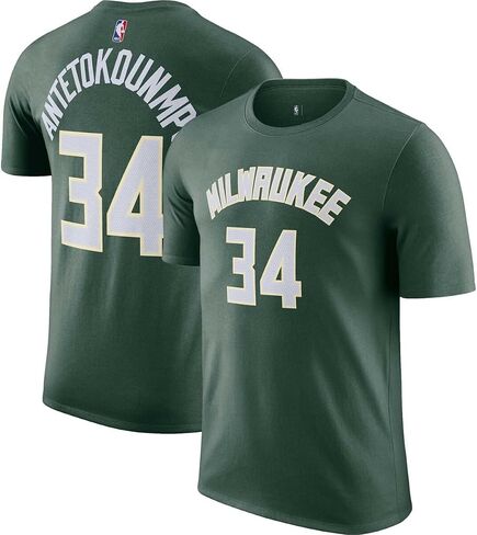 Giannis Antetkounmpo Milwaukee Bucks NBA Kids Youth 4-20 Green Icon Edition Performance Jersey T-Shirt in Saudi Arabia