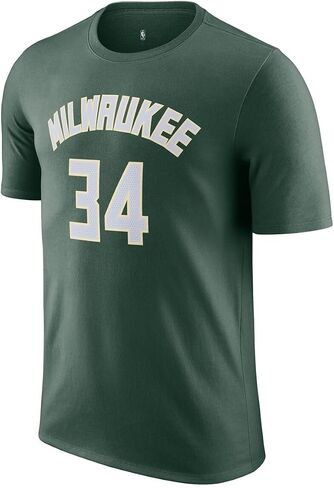 Giannis Antetkounmpo Milwaukee Bucks NBA Kids Youth 4-20 Green Icon Edition Performance Jersey T-Shirt in Saudi Arabia