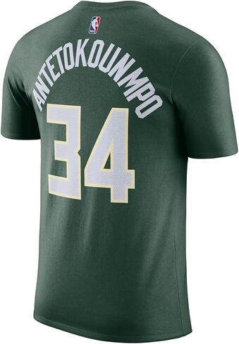 Giannis Antetkounmpo Milwaukee Bucks NBA Kids Youth 4-20 Green Icon Edition Performance Jersey T-Shirt in Saudi Arabia
