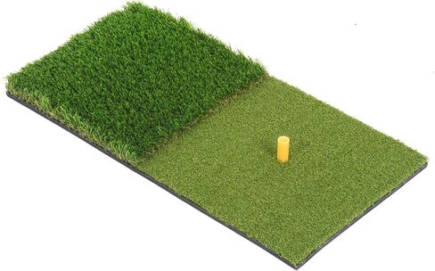 PATIKIL Foldable Golf Hitting Mat, Golf Practice Mat for Backyard 2-in-1 Portable Golf Putting Turf Mat with Golf Tee for Indoor Outdoor Training in Saudi Arabia