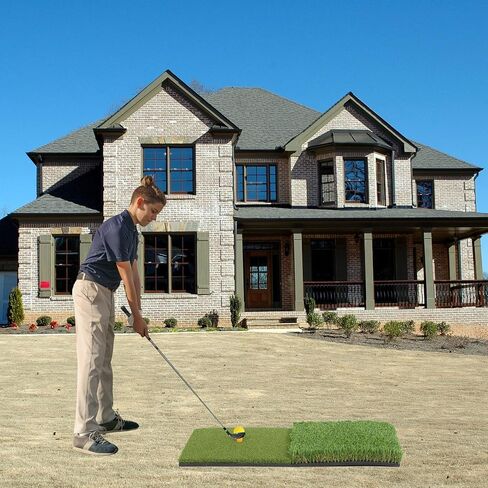 PATIKIL Foldable Golf Hitting Mat, Golf Practice Mat for Backyard 2-in-1 Portable Golf Putting Turf Mat with Golf Tee for Indoor Outdoor Training in Saudi Arabia