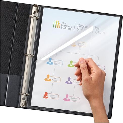 Avery Diamond Clear Page Protectors for 3 Ring Binders, 10 Document Protectors Per Pack, 4 Packs, 40 Protectors Total (74084) in Saudi Arabia