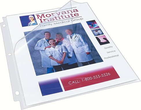 Avery Diamond Clear Page Protectors for 3 Ring Binders, 10 Document Protectors Per Pack, 4 Packs, 40 Protectors Total (74084) in Saudi Arabia