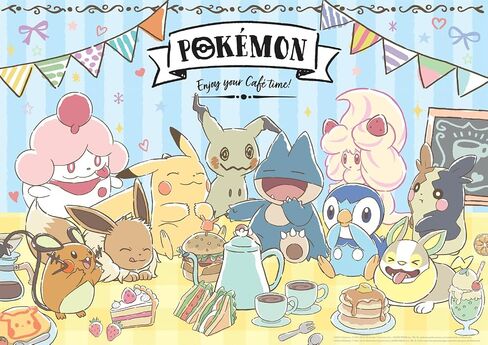 Buffalo Games - Pokémon - Pokemon Cafe - 500 Piece Jigsaw Puzzle for Adults Challenging Puzzle Perfect for Game Nights in Saudi Arabia