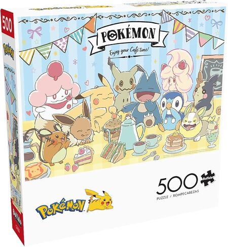 Buffalo Games - Pokémon - Pokemon Cafe - 500 Piece Jigsaw Puzzle for Adults Challenging Puzzle Perfect for Game Nights in Saudi Arabia