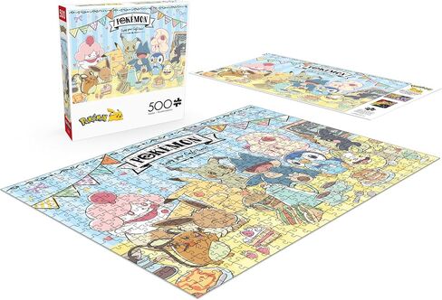 Buffalo Games - Pokémon - Pokemon Cafe - 500 Piece Jigsaw Puzzle for Adults Challenging Puzzle Perfect for Game Nights in Saudi Arabia