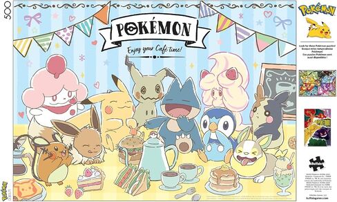 Buffalo Games - Pokémon - Pokemon Cafe - 500 Piece Jigsaw Puzzle for Adults Challenging Puzzle Perfect for Game Nights in Saudi Arabia
