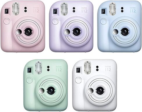 عدسة TYUANDOUER القريبة متوافقة مع كاميرا Fujifilm Instax Mini 12 الفورية مع مرآة صورة ذاتية، ملحقات مرآة سيلفي بعدسة Fuji Mini 12 - أبيض in Saudi Arabia