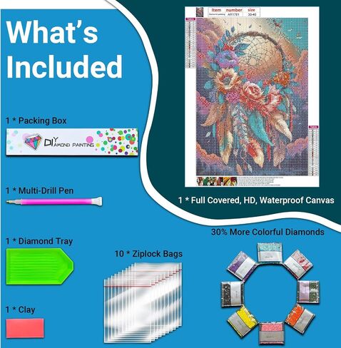 ARTOOLAB Cow Diamond Art Painting Kits for Adults, Diamond Art Kits for Adults & Beginners, Round Diamond Dots for Adults, DIY 5D Full Drill Diamond Art Painting for Wall Deco, 12x16 Inch in Saudi Arabia