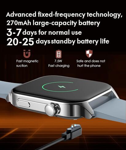 ساعة ذكية للسيدات، ساعة ذكية عالية الدقة مقاس 1.91 بوصة مع مراقب أكسجين الدم بالأشعة تحت الحمراء، ومعدل ضربات القلب، وضغط الدم، وتتبع النوم، ومتتبع اللياقة البدنية المقاوم للماء IP68، لهواتف Android iOS iPhone (وردي) in Kuwait