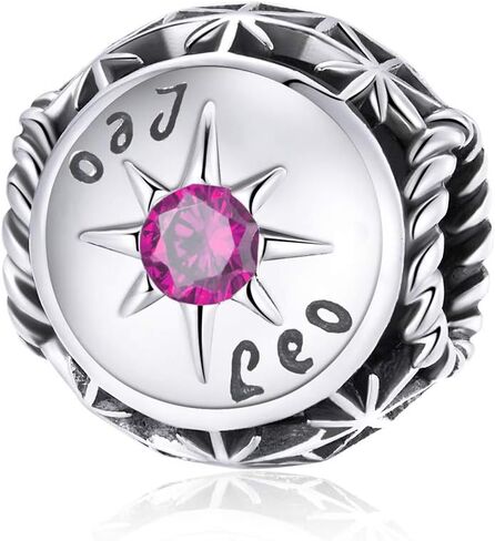 Zodiac Sign Charm fit Charms Bracelet 925 Sterling Silver Charm Birthday Charm 12 Constellations Charms For pandora Bracelets in Saudi Arabia