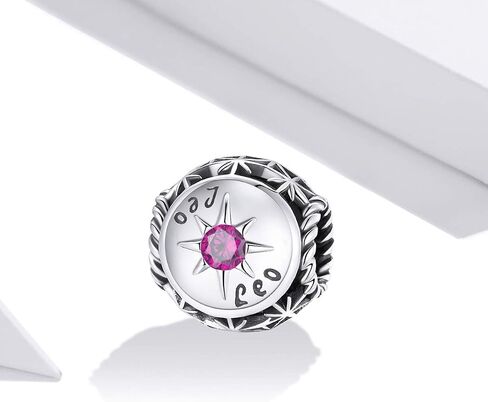 Zodiac Sign Charm fit Charms Bracelet 925 Sterling Silver Charm Birthday Charm 12 Constellations Charms For pandora Bracelets in Saudi Arabia