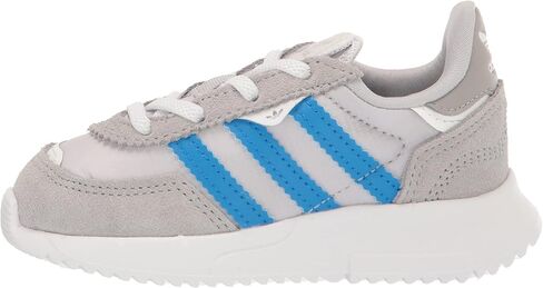 adidas Originals Kids Unisex-Baby Retropy F2 Team Mid Grey/Blue Rush/White (Elastic) 9 Toddler, 9 US in Saudi Arabia