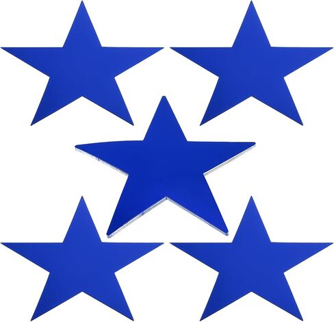 PATIKIL 11" Star Cutouts, 12 Pack Black Paper Stars for Classroom Decoration DIY Craft Project Bulletin Board Wall Poster in Saudi Arabia