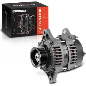 A-Premium Alternator Compatible with Mercruiser Model 350 Mag MPI (Gen +), Model 4.3L (Gen +), Model 454 Mag MPI Horizon (Gen VI), Model 5.7L EFI (Gen +), 12V 70A CW 6 Groove Pulley, Replace# 40012151