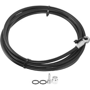 Bike Brake Oil Tube,2M Disc Brake Oil Tube with Connection Insert Oil Brake Tube Hose for SRAM Guide R/RS/G2