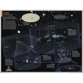 National Geographic: Universe: Vast and Expanding - Poster - 28 x 22 inches - Laminated