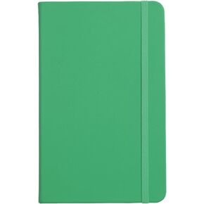 Papier Everyday Notebook - Black, 13 x 21cm | Lined Journal Book with Expandable Back Pocket | For Note Taking, Journalling, List Making, School, University Essentials or the Office | FSC Paper