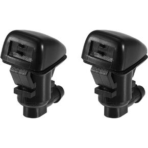 ACROPIX Car Windshield Washer Nozzle Wiper Spray Jet Fit for Jeep Grand Cherokee 2005-2016 15247800/55156427AB/55079049AA - Pack of 4 Black