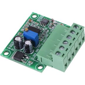 0-10KHz to 0-10V Frequency to Voltage Converter Module F/V Digital to Analog Board for Switching PLC and VFD Inverter PWM to Voltage Digital Analog Board