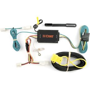 Curt Manufacturing 56079 Vehicle-Side Custom 4-Pin Trailer Wiring Harness,Fits Select Toyota Camry (Except SE),Avalon,Venza