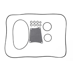 406-2121 Primary Gasket Replacement fits for All 2005-2011 Big Dog Motorcycles Models RSD with A Dssc Transmission(1 Set of Primary Gasket kit)