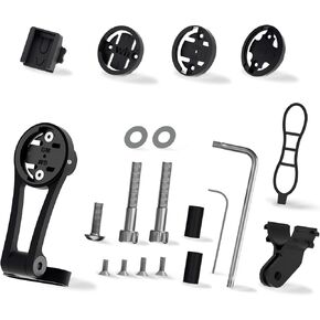 Out Front Mount for Wahoo - Adjustable Bike Computer Mount for Garmin Edge Wahoo Elemnt Bryton Cateye, Sports Action Camera and Bike Light, Cycling Extended Mount Suitable for Bike Handlebar 32mm