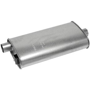 Walker SoundFX 18387 Direct Fit Exhaust Muffler 2.25" Inlet (ID) 2.25" Outlet (ID) for Jeep Comanche