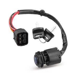 Ignition Key Switch 35100-HL5-A01 Fit for Honda Pioneer 500 520 SXS500 SXS520 2015-2023, Replace 35100-HL5-A01