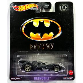 Hot Wheels Premium - Batmobile - DC Batman - 2023 - Pop Culture - Mint/NrMint Ships Bubble Wrapped in a Sized Box
