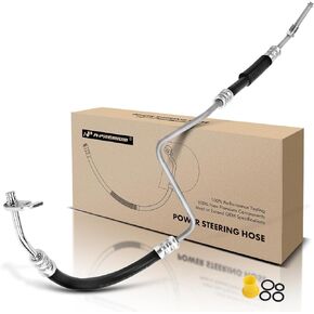 A-Premium Power Steering Pressure Hose Line Assembly Compatible with Hummer H3 2006-2010, H3T 2009-2010, 3.5L 3.7L, Pump to Rack/Gear