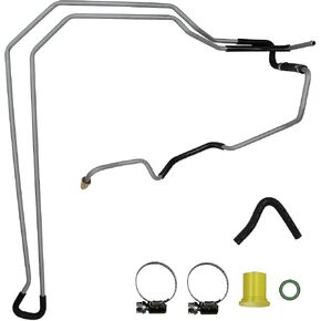Plews & Edelmann 92781 Power Steering Return Line Hose Assembly: Replacement for - 2011-06 Chevrolet; Impala, Monte Carlo; W/O Police Pkg, Black in Kuwait