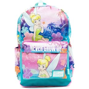 Disney Peter Pan Tinkerbell 17" Full Size Nylon Backpack