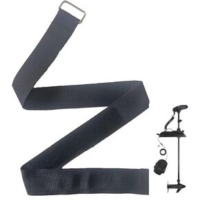 1Pcs Hold Down Strap for Boats，33'' Premium Tie Down Nylon Strap Replacement for Minn Kota Trolling Motor,2773806 Strap for Minn Kota Fortrex Models, Minn Kota Powerdrive, Ultex Trolling Motor(Black)