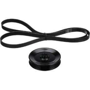Quicksilver 8M0150824 Serpentine Belt and Pulley Kit - Includes 2,197 mm Long Belt and Replacement Pulley