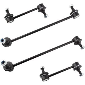 K80508 K80509 K90360 Front & Rear Suspension Stabilizer Sway Bar End Links Left & Right for Hyundai Tiburon 2003-2008, Pack of 4